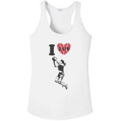 Ladies Athletic Performance Racerback Tank