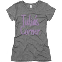 Ladies Slim Fit Super Soft Triblend Tee