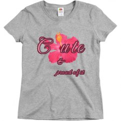 Ladies Semi-Fitted Relaxed Fit Basic Tee