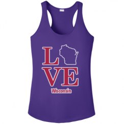 Ladies Athletic Performance Racerback Tank