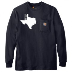 Unisex Carhartt Pocket Long Sleeve Tee