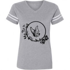 Ladies Relaxed Fit Vintage Sports Tee