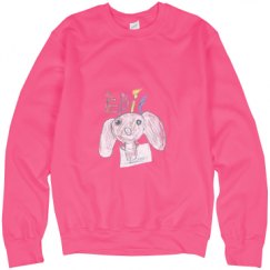 Unisex Neon Crewneck Sweatshirt