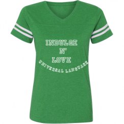 Ladies Relaxed Fit Vintage Sports Tee