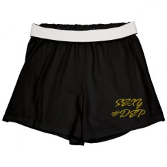 Slim Fit Cheer Shorts