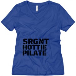 Ladies Relaxed Fit V-Neck Tee