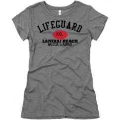 Ladies Slim Fit Super Soft Triblend Tee