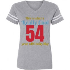 Ladies Relaxed Fit Vintage Sports Tee