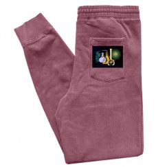 Pigment-Dyed Fleece Pants