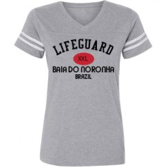 Ladies Relaxed Fit Vintage Sports Tee