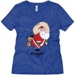 Ladies Relaxed Fit V-Neck Tee