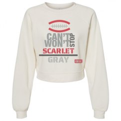 Women's Raglan Pullover Fleece