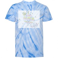 Youth Tie-Dye Cyclone Pinwheel Tee