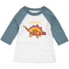 Toddler 3/4 Sleeve Raglan Tee