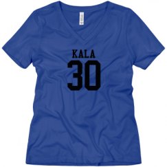 Ladies Relaxed Fit V-Neck Tee