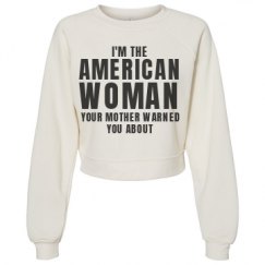 Women's Raglan Pullover Fleece