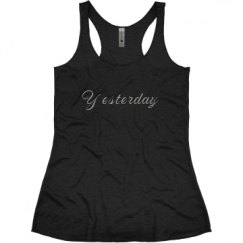 Ladies Slim Fit Super Soft Racerback Triblend Tank