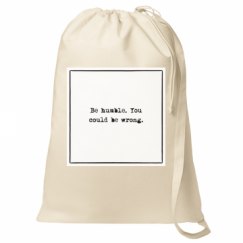 Canvas Laundry Bag