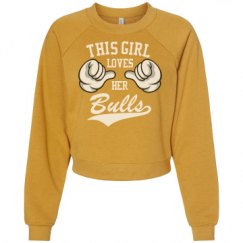 Women's Raglan Pullover Fleece