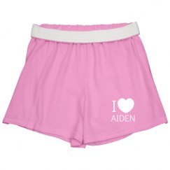 Slim Fit Cheer Shorts