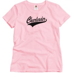 Ladies Semi-Fitted Relaxed Fit Basic Tee