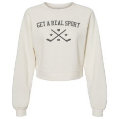 Women's Raglan Pullover Fleece