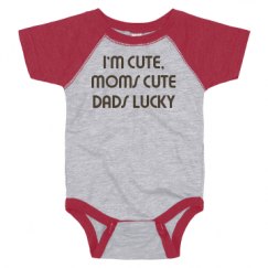 Infant Vintage Raglan Bodysuit