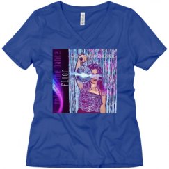 Ladies Relaxed Fit V-Neck Tee