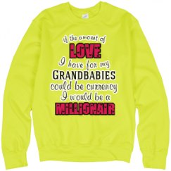 Unisex Neon Crewneck Sweatshirt