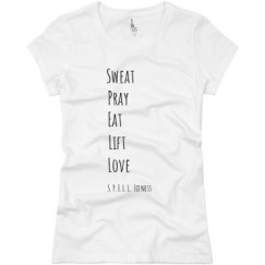 Ladies Slim Fit Basic Promo Jersey Tee