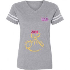 Ladies Relaxed Fit Vintage Sports Tee