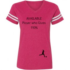 Ladies Relaxed Fit Vintage Sports Tee