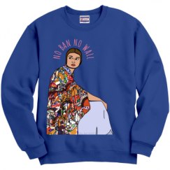 Unisex Film and Foil Crewneck Sweatshirt