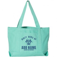 Seaside Cotton Canvas Pigment-Dyed Boat Tote Bag