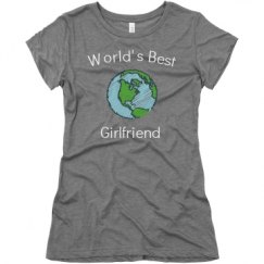 Ladies Slim Fit Super Soft Triblend Tee