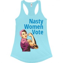 Ladies Slim Fit Racerback Tank Top