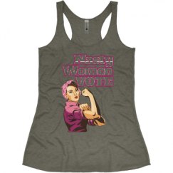 Ladies Slim Fit Super Soft Racerback Triblend Tank