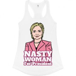 Ladies Slim Fit Racerback Tank Top