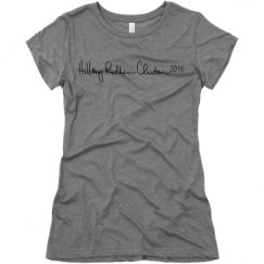 Ladies Slim Fit Super Soft Triblend Tee