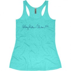 Ladies Slim Fit Super Soft Racerback Triblend Tank