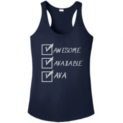 Ladies Athletic Performance Racerback Tank