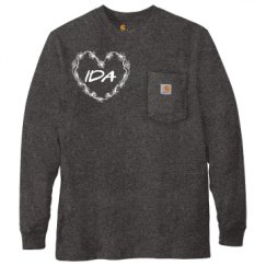 Unisex Carhartt Pocket Long Sleeve Tee