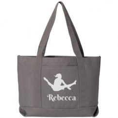 Seaside Cotton Canvas Pigment-Dyed Boat Tote Bag