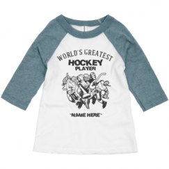 Toddler 3/4 Sleeve Raglan Tee