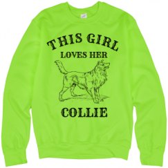 Unisex Neon Crewneck Sweatshirt