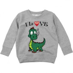 Toddler Crewneck Basic Promo Sweatshirt