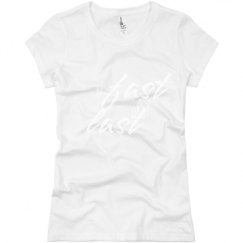 Ladies Slim Fit Basic Promo Jersey Tee