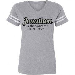 Ladies Relaxed Fit Vintage Sports Tee