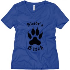 Ladies Relaxed Fit V-Neck Tee