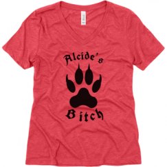 Ladies Relaxed Fit Super Soft Triblend V-Neck Tee